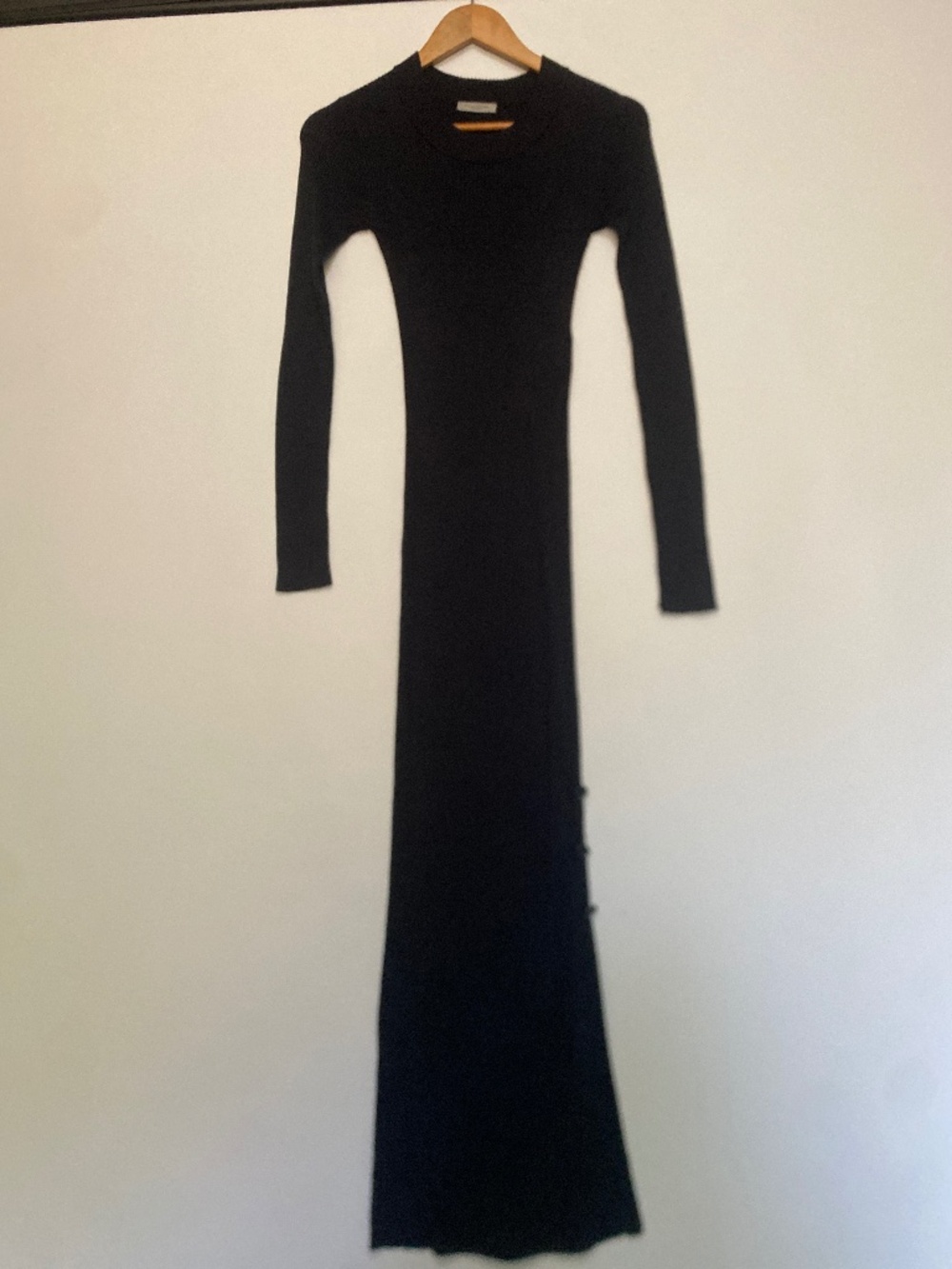 Hunky Dory XS Ribbed Maxi Dress